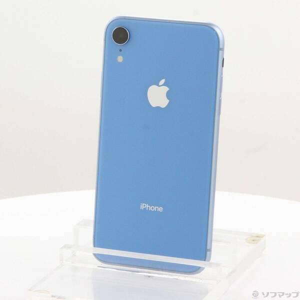 〔中古〕SoftBank iPhoneXR 64GB ブルー MT0E2J／A SoftBank〔2...