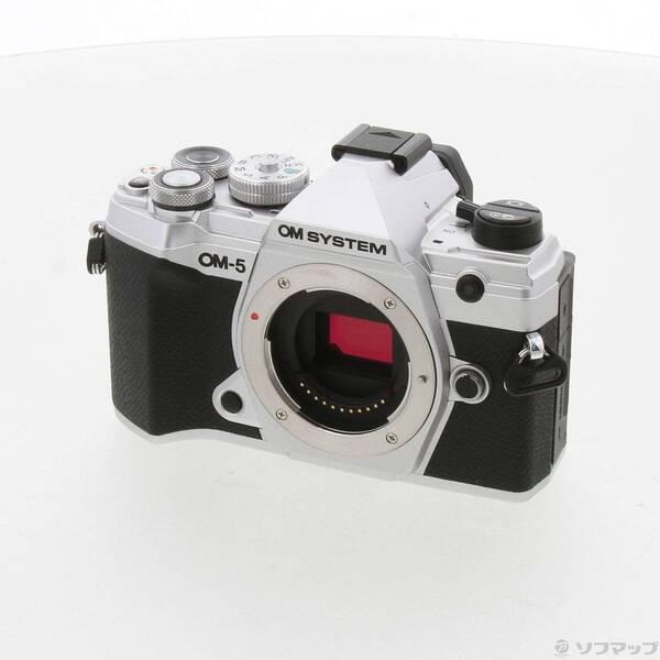 〔中古〕OM-5 ボディ シルバー〔262-ud〕