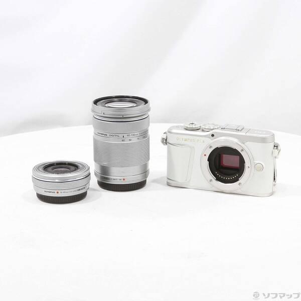 〔中古〕OLYMPUS(オリンパス) PEN E-PL9 EZダブルズームキット ホワイト〔269-...