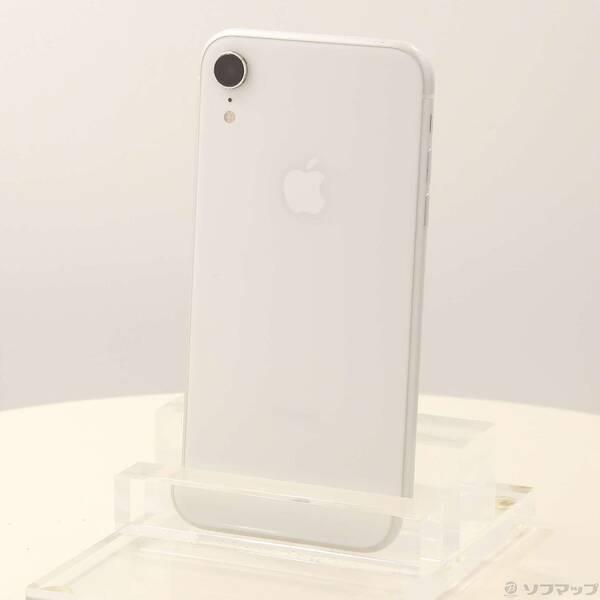 〔中古〕Apple(アップル) iPhoneXR 128GB ホワイト MT0J2J／A SIMフリ...