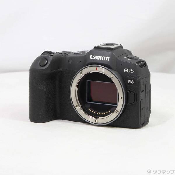 〔中古〕Canon(キヤノン) EOS R8 ブラック ボディ〔352-ud〕