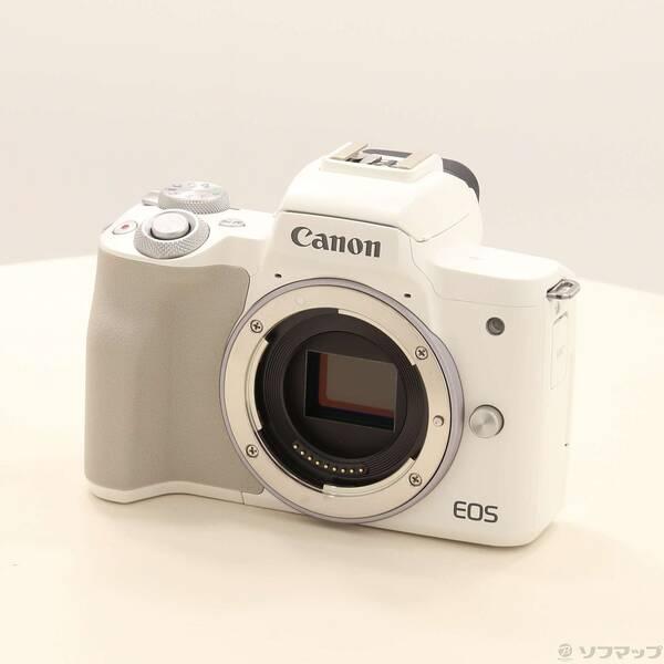 〔中古〕Canon(キヤノン) EOS Kiss M2 ボディ ホワイト〔352-ud〕