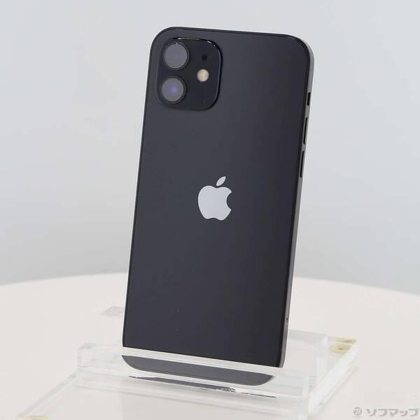 〔中古〕Apple(アップル) iPhone12 64GB ブラック MGHN3J／A SIMフリー...