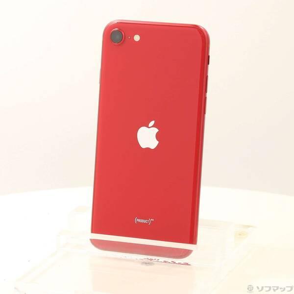 〔中古〕SoftBank iPhone SE 第2世代 64GB プロダクトレッド MHGR3J／A...