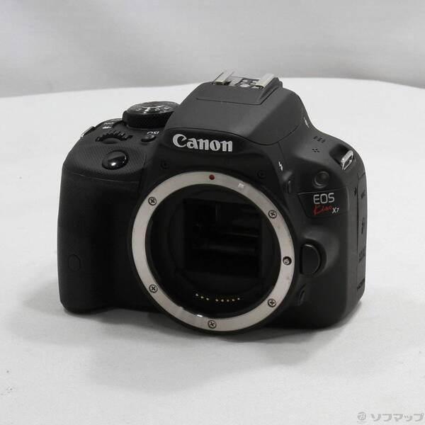 〔中古〕Canon(キヤノン) EOS Kiss X7 ボディ ブラック〔297-ud〕