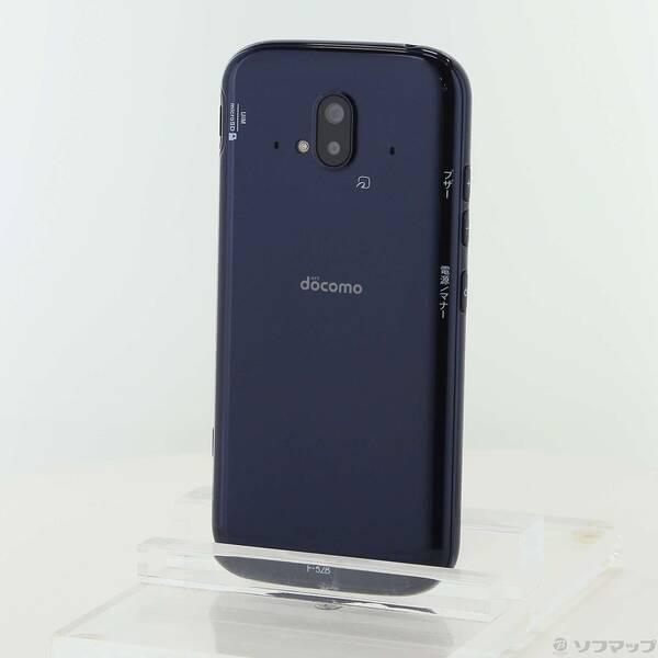 〔中古〕FCNT らくらくスマートフォン 64GB ネイビー F-52B docomo SIMフリー...