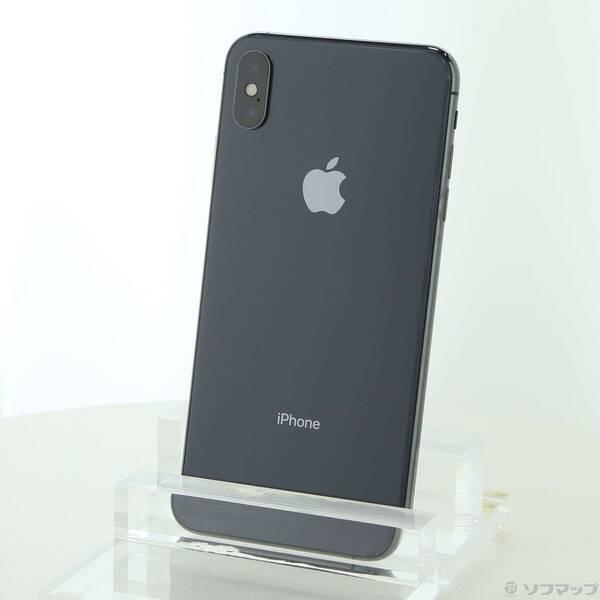 〔中古〕Apple(アップル) iPhoneXS Max 256GB スペースグレイ MT6U2J／...