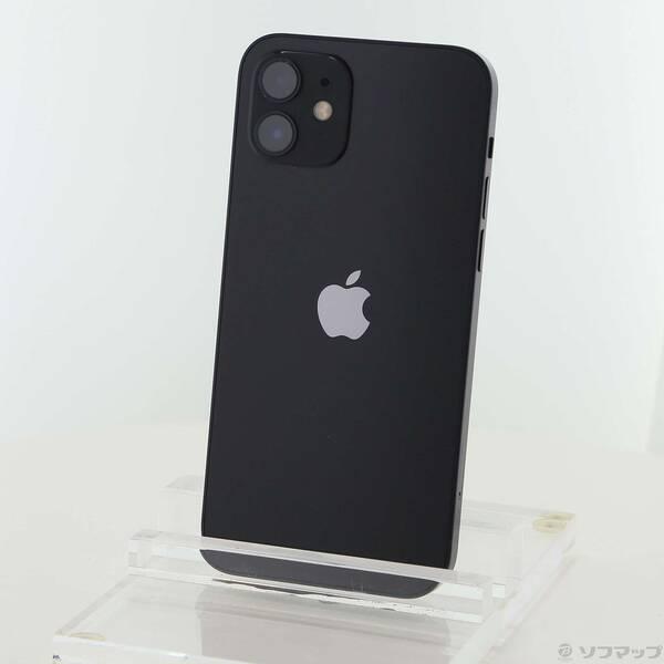 〔中古〕Apple(アップル) iPhone12 128GB ブラック MGHU3J／A SIMフリ...