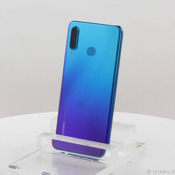 〔中古〕HUAWEI(ファーウェイ) HUAWEI P30 lite 64GB ピーコックブルー M...