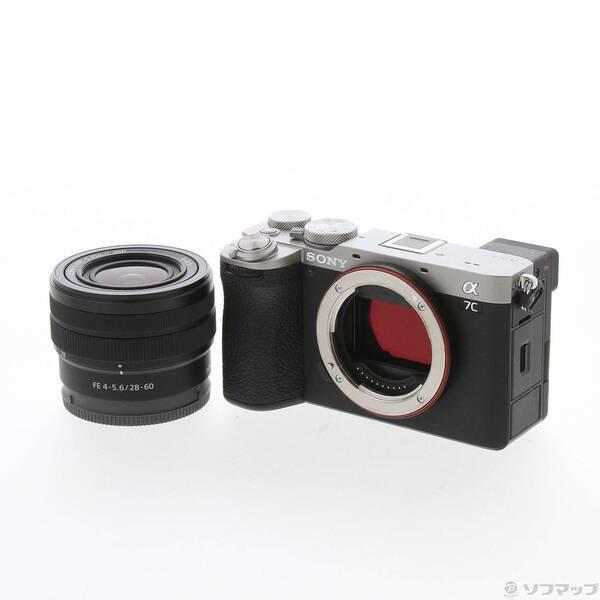 〔中古〕SONY(ソニー) α7C II ズームレンズキット シルバー ILCE-7CM2L S〔2...