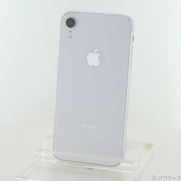 〔中古〕Apple(アップル) iPhoneXR 64GB ホワイト MT032J／A SIMフリー...