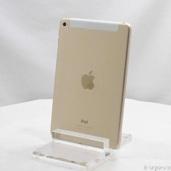 〔中古〕Apple(アップル) iPad mini 4 128GB ゴールド MK782J／A do...