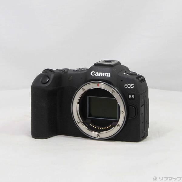 〔中古〕Canon(キヤノン) EOS R8 ブラック ボディ〔262-ud〕