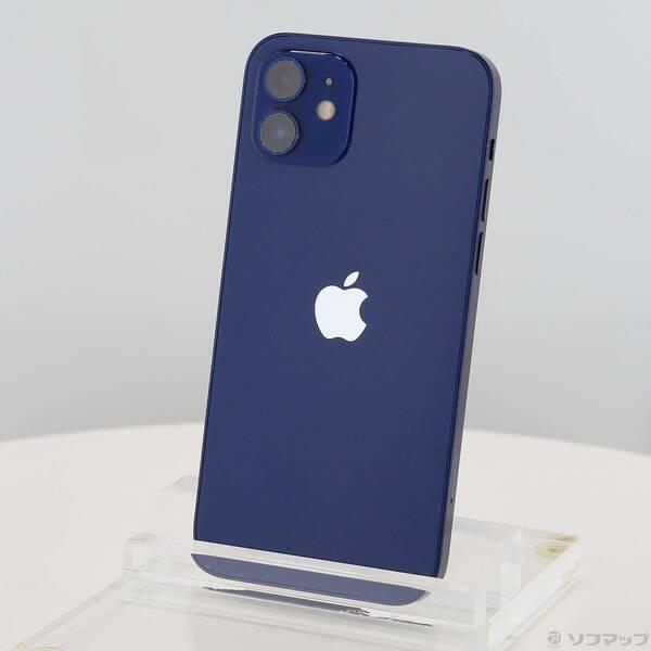 〔中古〕Apple(アップル) iPhone12 64GB ブルー MGHR3J／A SIMフリー〔...