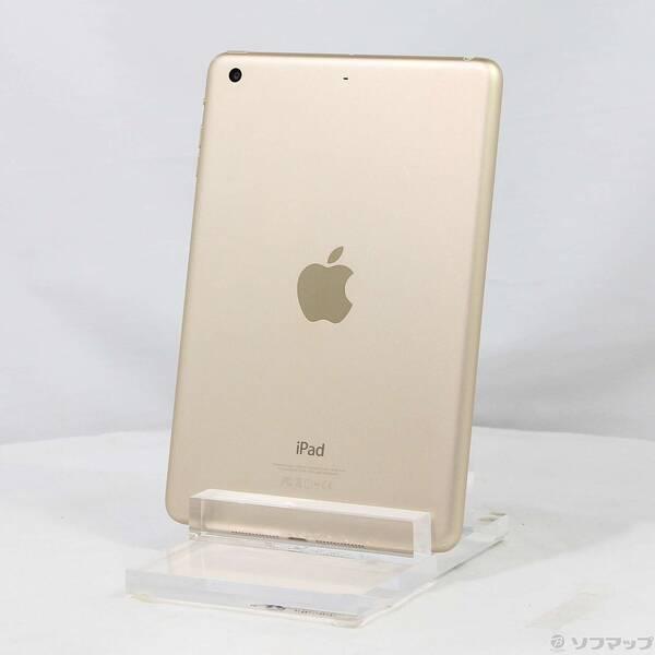 〔中古〕Apple(アップル) iPad mini 3 128GB ゴールド MGYK2J／A Wi...
