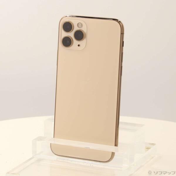 〔中古〕Apple(アップル) iPhone11 Pro 64GB ゴールド MWC52J／A SI...