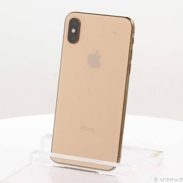 〔中古〕Apple(アップル) iPhoneXS 256GB ゴールド MTE22J／A SIMフリ...