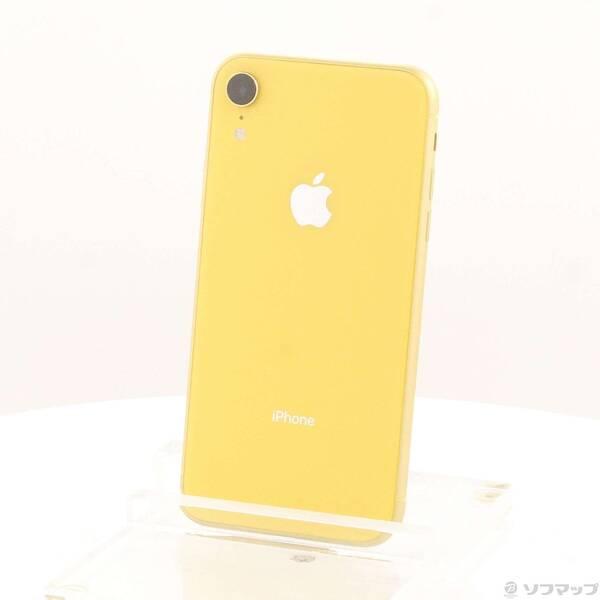 〔中古〕Apple(アップル) iPhoneXR 64GB イエロー MT082J／A SIMフリー...