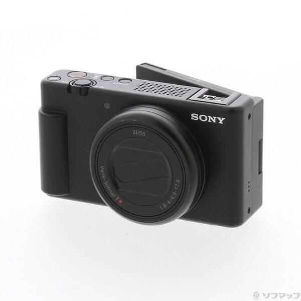 〔中古〕SONY(ソニー) VLOGCAM ZV-1 II シューティンググリップキット ブラック〔...