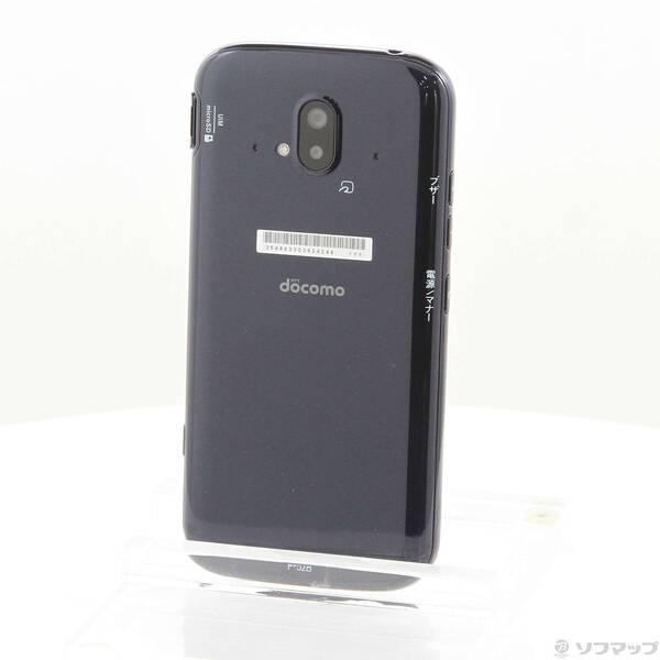 〔中古〕FCNT らくらくスマートフォン 64GB ネイビー F-52B docomo SIMフリー...