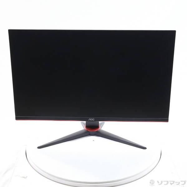 〔中古〕AOC(エーオーシー) 27G2E5／11 ブラック＆レッド〔349-ud〕