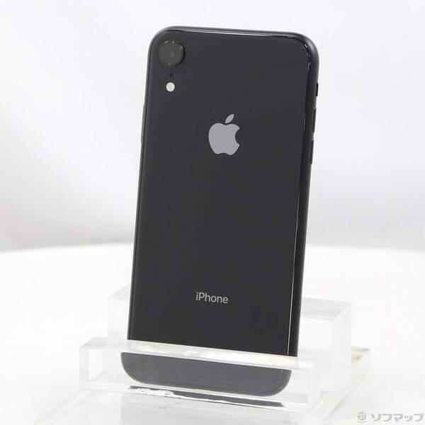 〔中古〕Apple(アップル) iPhoneXR 64GB ブラック MT002J／A SIMフリー...