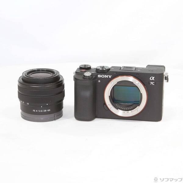 〔中古〕SONY(ソニー) α7C ズームレンズキット ブラック ILCE-7CL B〔297-ud...