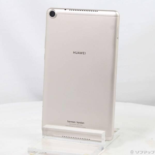 〔中古〕HUAWEI(ファーウェイ) MediaPad M5 lite 8 64GB シャンパンゴー...
