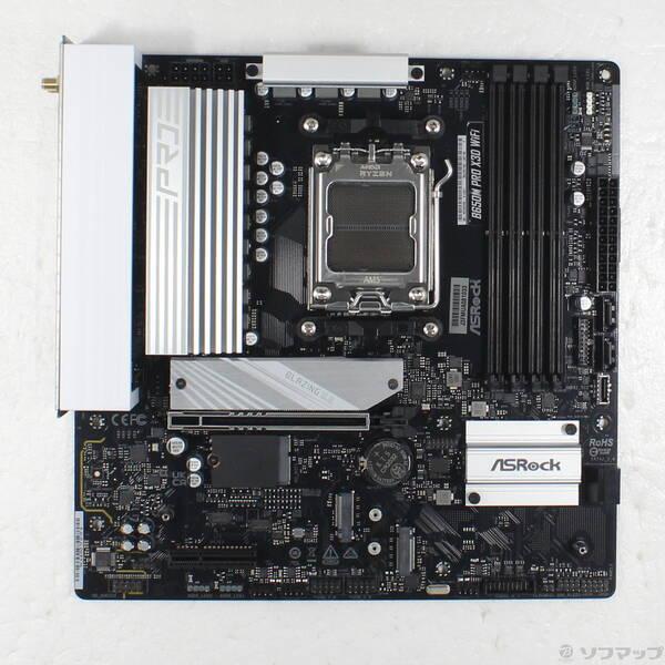 〔中古〕ASRock(アスロック) ASRock B650M Pro X3D WiFi〔262-ud...