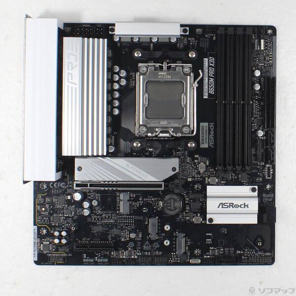 〔中古〕ASRock(アスロック) ASRock B650M Pro X3D〔262-ud〕