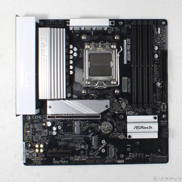 〔中古〕ASRock(アスロック) ASRock B650M Pro X3D〔344-ud〕