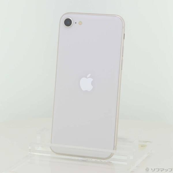 〔中古〕Apple(アップル) iPhone SE 第3世代 64GB スターライト MMYD3J／...