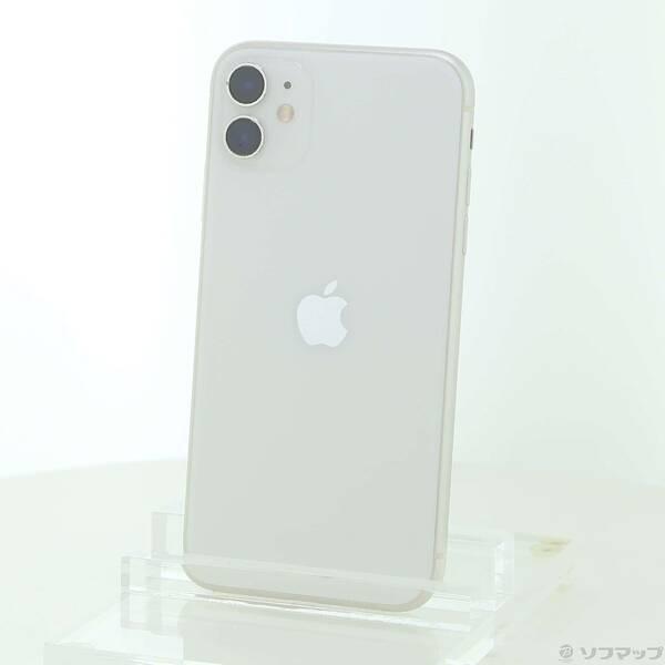 〔中古〕Apple(アップル) iPhone11 64GB ホワイト MWLU2J／A SIMフリー...