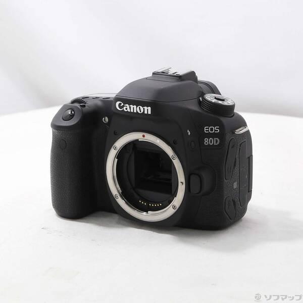 〔中古〕Canon(キヤノン) EOS 80D ボディ ブラック〔258-ud〕