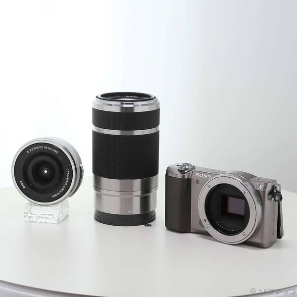 〔中古〕SONY(ソニー) α5100 ダブルズームレンズキット ブラウン〔198-ud〕