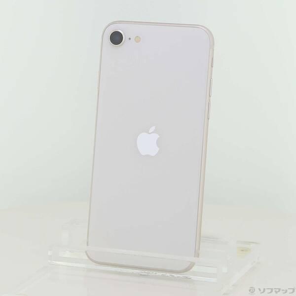 〔中古〕Apple(アップル) iPhone SE 第3世代 64GB スターライト MMYD3J／...