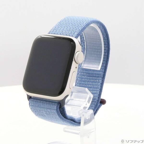 〔中古〕Apple(アップル) Apple Watch SE 第2世代 GPS 40mm スターライ...