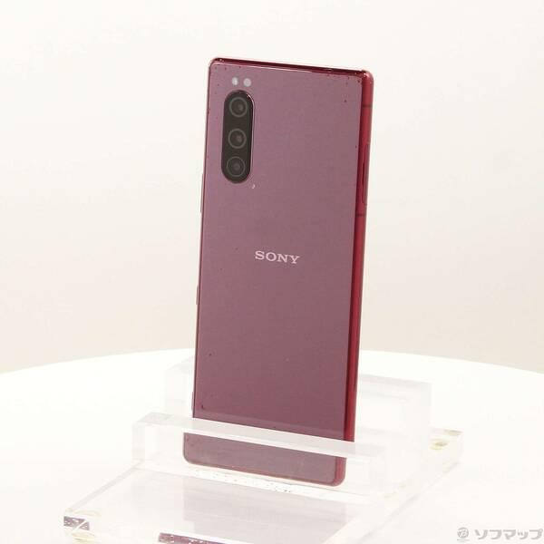 〔中古〕SONY(ソニー) Xperia 5 64GB レッド 901SO SoftBank〔295...