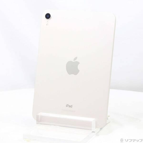〔中古〕Apple(アップル) iPad mini 第6世代 64GB スターライト MK7P3J／...