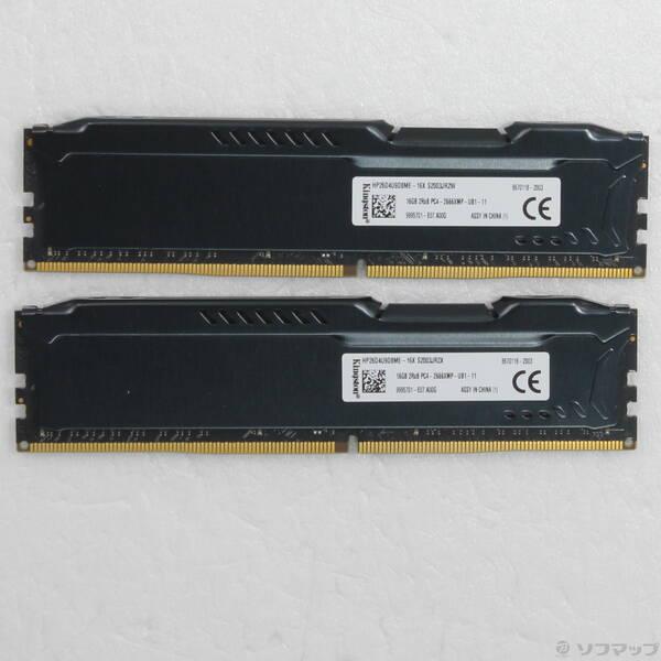 〔中古〕288P PC4-21300 DDR4-2666 32GB 16GB×2枚組〔344-ud〕