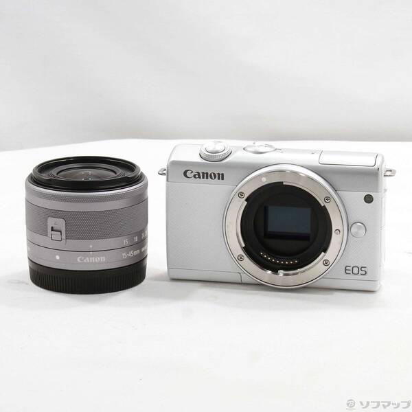 〔中古〕Canon(キヤノン) EOS M200 EF-M15-45 IS STM レンズキット ホ...