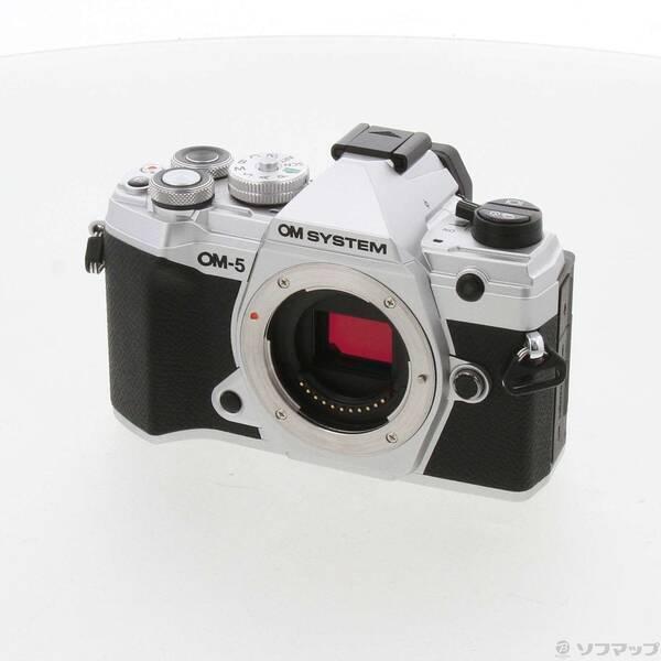 〔中古〕OM-5 ボディ シルバー〔262-ud〕