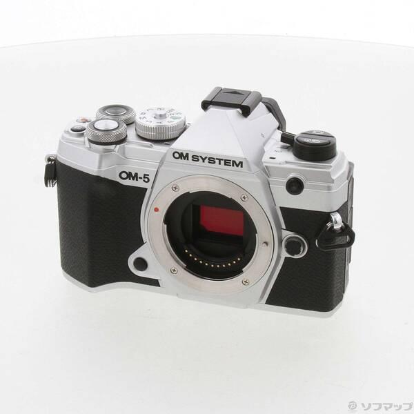 〔中古〕OM-5 ボディ シルバー〔262-ud〕