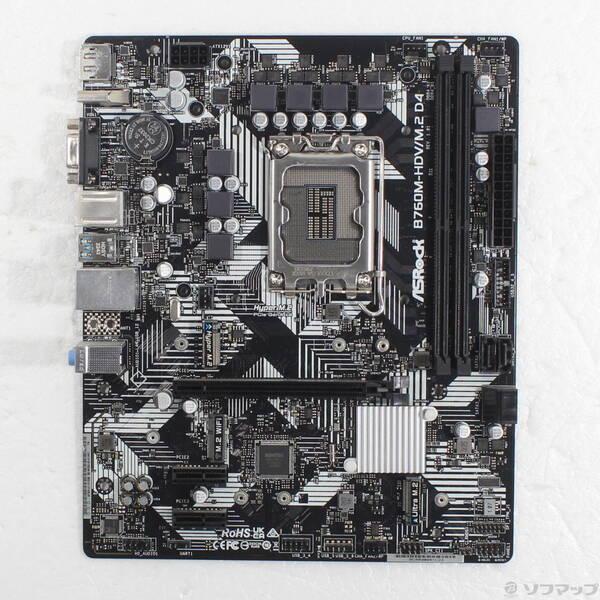 〔中古〕ASRock(アスロック) B760M-HDV／M.2 D4〔305-ud〕