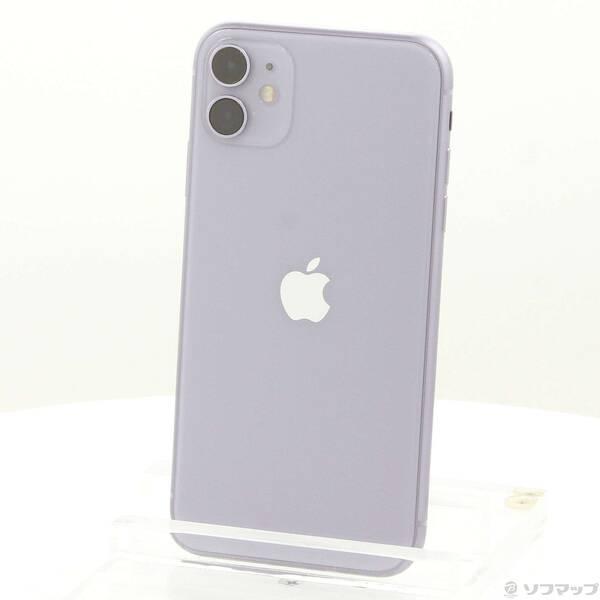 〔中古〕Apple(アップル) iPhone11 64GB パープル NWLX2J／A SIMフリー...