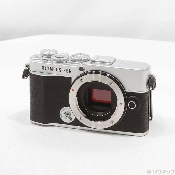 〔中古〕OLYMPUS(オリンパス) OLYMPUS PEN E-P7 ボディ シルバー〔348-u...