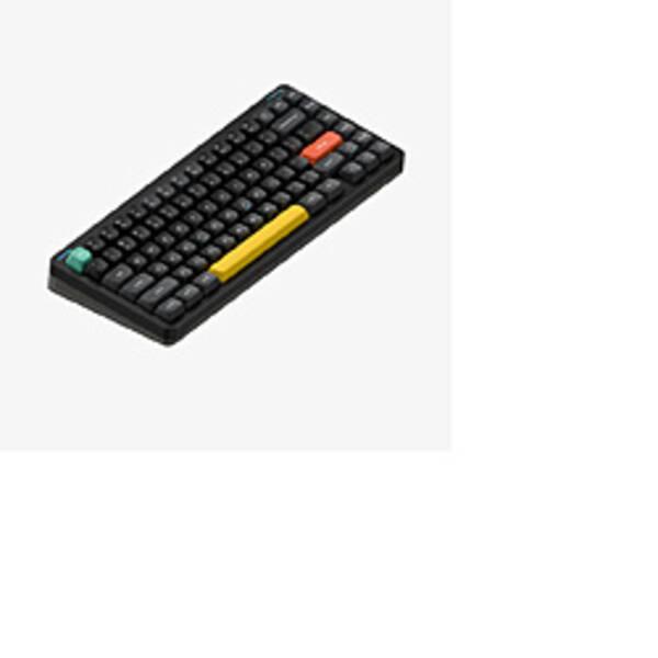 〔中古〕NuPhy 〔展示品〕 Halo75 V2 ブラック サイレントレッド軸／英語配列 箱破損品...