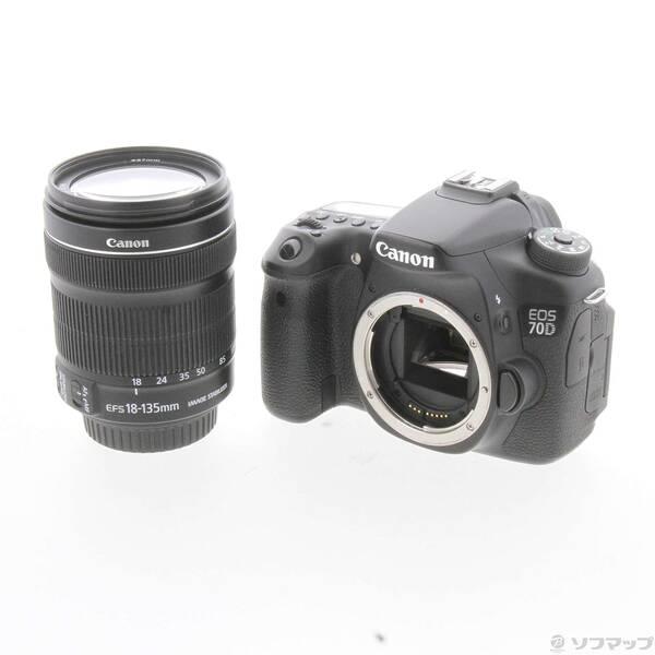 〔中古〕Canon(キヤノン) EOS 70D (W) EF-S18-135 IS STM レンズキ...
