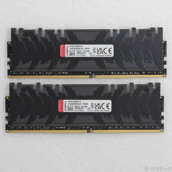 〔中古〕288P PC4-25600 DDR4-3200 16GB 8GB×2枚組〔305-ud〕