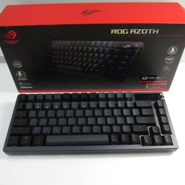 〔中古〕ASUS(エイスース) ROG Azoth M701 ガンメタル 赤軸〔262-ud〕